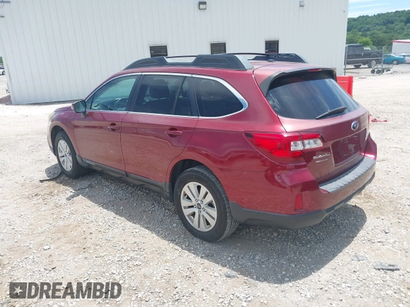 2015 Subaru Outback Premium with VIN 4S4BSBHC9F3290626, listed as a IAAI auction lot 42648977 with 253,715 mi miles and . Bid and sale history available at DreamBid. Image 3.