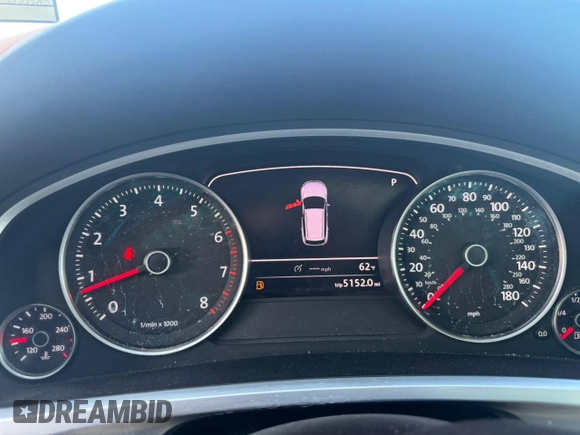 2012 Volkswagen Touareg Exec with VIN WVGEF9BP9CD006682, listed as a Copart auction lot 87463854 with 51,250 mi miles and Clean Title. Bid and sale history available at DreamBid. Image 8.