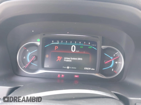2019 Honda Passport EX-L with VIN 5FNYF7H59KB003011, listed as a IAAI auction lot 41563219 with 78,239 mi miles and . Bid and sale history available at carsss.com. Image 7.