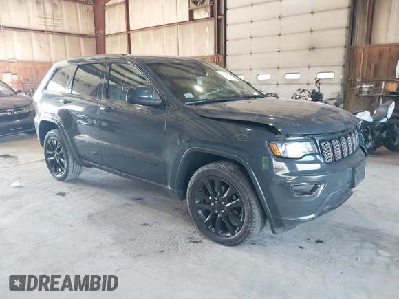 2017 Jeep Grand Cherokee Laredo with VIN 1C4RJFAG2HC786171, listed as a IAAI auction lot 40746519 with 166,136 mi miles. Bid and sale history available at carsss.com. Image 1.