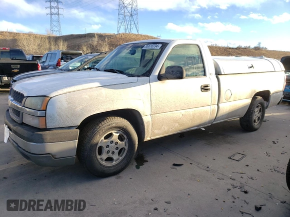 2003 Chevrolet Silverado 1500 with VIN IDCO004199ZZ, listed as a Copart auction lot 85870734 with 289,533 mi miles and Non Repairable. Bid and sale history available at DreamBid. Image 1.