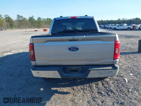 2021 Ford F-150 XL with VIN 1FTFW1E58MFA73753, listed as a IAAI auction lot 41707310 with 138,450 mi miles. Bid and sale history available at carsss.com. Image 16.