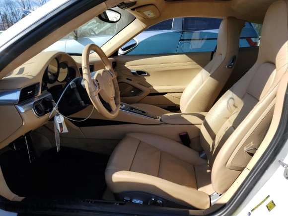 2012 Porsche 911 991 Carrera S with VIN WP0AB2A96CS120630, listed as a Copart auction lot 45580615 with 0 mi miles and Salvage Title. Bid and sale history available at carsss.com. Image 7.