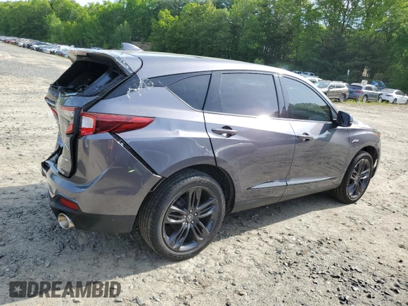 2021 Acura RDX w/A-Spec Package z VIN 5J8TC2H66ML045989, wystawiony jako Copart lot #58704045 z przebiegiem 35 210 mil mil oraz Szkoda całkowita • Salvage title. Historia ofert i sprzedaży dostępna na DreamBid. Obrazek 3.