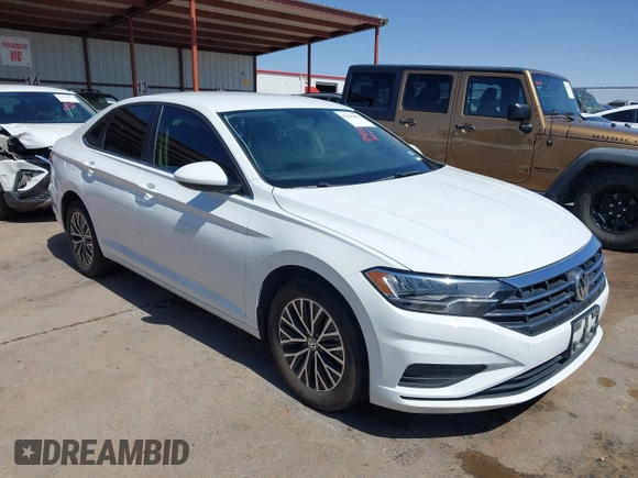 2021 Volkswagen Jetta S with VIN 3VWC57BU3MM039012, listed as a IAAI auction lot 42451652 with 46,337 mi miles and . Bid and sale history available at DreamBid. Image 1.