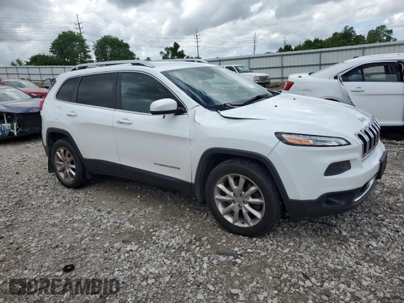 2016 Jeep Cherokee Limited z VIN 1C4PJMDS9GW129487, wystawiony jako Copart lot #57803595 z przebiegiem 121 123 mil mil oraz Szkoda całkowita • Salvage title. Historia ofert i sprzedaży dostępna na DreamBid. Obrazek 4.