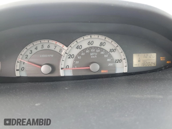 2007 Toyota Yaris with VIN JTDBT903571125580, listed as a Copart auction lot 56263915 with 180,024 mi miles and Clean Title. Bid and sale history available at DreamBid. Image 9.