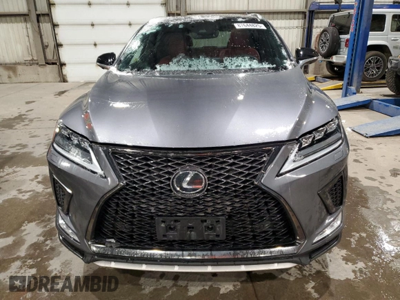 2021 Lexus RX with VIN 2T2YZMDA1MC289836, listed as a Copart auction lot 87644825 with 56,960 mi miles and Clean Title. Bid and sale history available at carsss.com. Image 5.