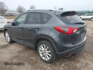 2014 Mazda CX-5 Grand Touring with VIN JM3KE4DY4E0343863, listed as a IAAI auction lot 41770402 with 117,615 mi miles. Bid and sale history available at carsss.com. Image 3.