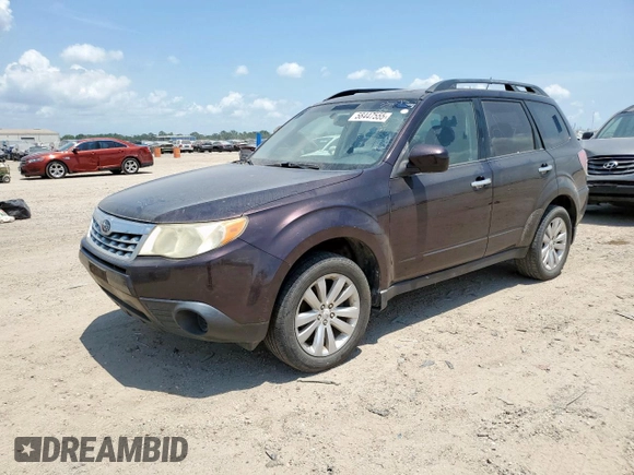 2013 Subaru Forester X Premium z VIN JF2SHACC8DH407490, wystawiony jako Copart lot #58447555 z przebiegiem 145 578 mil mil oraz Czysty tytuł • Clean title. Historia ofert i sprzedaży dostępna na DreamBid. Obrazek 1.