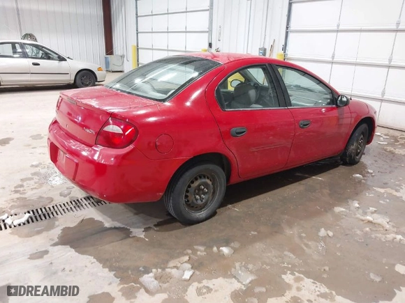 2004 Dodge Neon SE with VIN 1B3ES26C84D539995, listed as a IAAI auction lot 41839032 with 345,885 mi miles. Bid and sale history available at carsss.com. Image 4.
