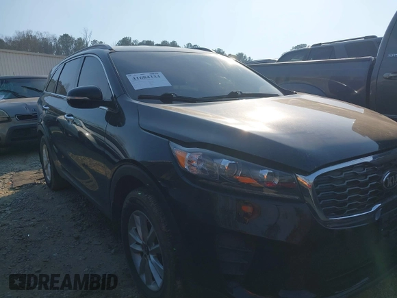 2020 Kia Sorento LX with VIN 5XYPG4A3XLG676836, listed as a IAAI auction lot 41684334 with 76,712 mi miles. Bid and sale history available at carsss.com. Image 12.