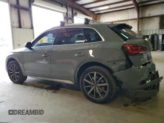 2022 Audi SQ5 Premium Plus with VIN WA1B4AFY1N2136126, listed as a Copart auction lot 47566484 with 25,777 mi miles and . Bid and sale history available at DreamBid. Image 2.