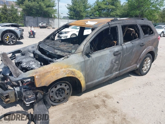 2019 Dodge Journey SE with VIN 3C4PDCBB4KT732026, listed as a IAAI auction lot 42177975 with Not provided miles and . Bid and sale history available at DreamBid. Image 2.