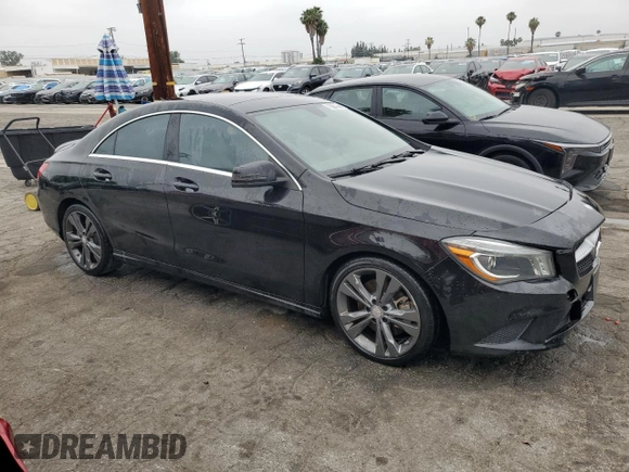 2014 Mercedes-Benz CLA 250 with VIN WDDSJ4EB6EN036797, listed as a Copart auction lot 58119915 with 117,823 mi miles and Clean title. Bid and sale history available at DreamBid. Image 4.
