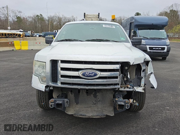 2011 Ford F-150 XL with VIN 1FTEW1CM1BKE10936, listed as a Copart auction lot 50804515 with 222,964 mi miles and Salvage Title. Bid and sale history available at carsss.com. Image 5.