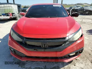 2019 Honda Civic Sport with VIN 2HGFC2F83KH501409, listed as a Copart auction lot 54778415 with Not provided miles and Non repairable. Bid and sale history available at DreamBid. Image 5.
