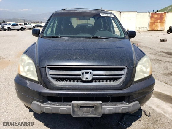 2004 Honda Pilot EX with VIN 2HKYF18664H574188, listed as a Copart auction lot 54102855 with 387,017 mi miles and Clean Title. Bid and sale history available at carsss.com. Image 5.