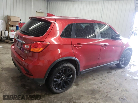 2019 Mitsubishi Outlander Sport ES 2.0 with VIN JA4AP3AU2KU014698, listed as a Copart auction lot 42927693 with 50,018 mi miles. Bid and sale history available at carsss.com. Image 3.