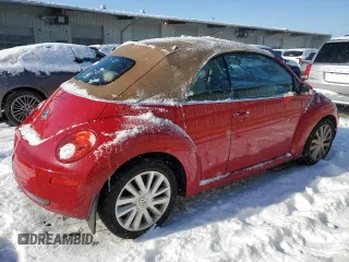 2008 Volkswagen Beetle SE with VIN 3VWRF31Y28M416018, listed as a Copart auction lot 88209925 with 90,529 mi miles and Salvage title. Bid and sale history available at DreamBid. Image 3.