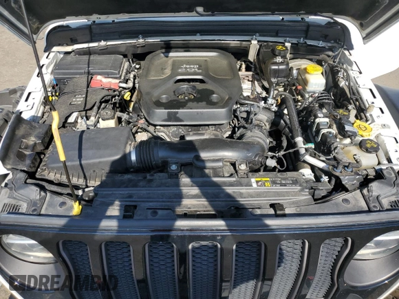 2020 Jeep Wrangler Unlimited Recon with VIN 1C4HJXFN2LW253771, listed as a Copart auction lot 54837675 with 98,935 mi miles and Salvage title. Bid and sale history available at DreamBid. Image 12.