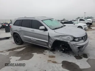 2020 Jeep Grand Cherokee Laredo E with VIN 1C4RJEAG0LC404853, listed as a Copart auction lot 50466255 with 50,661 mi miles and Non repairable. Bid and sale history available at DreamBid. Image 4.