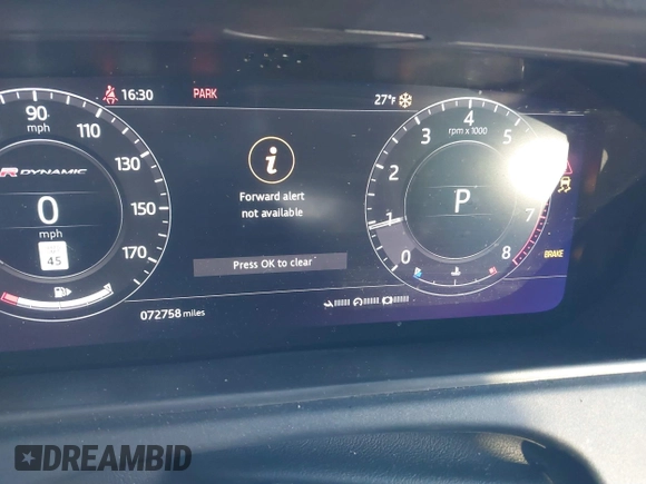2019 Land Rover Range Rover Velar R-Dynamic SE with VIN SALYL2FV5KA212620, listed as a IAAI auction lot 41287070 with 75,000 mi miles and . Bid and sale history available at DreamBid. Image 7.