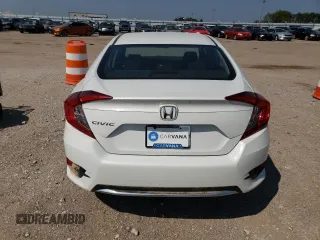 2019 Honda Civic LX with VIN 2HGFC2F61KH504677, listed as a Copart auction lot 66871514 with 88,385 mi miles and Salvage Title. Bid and sale history available at DreamBid. Image 6.