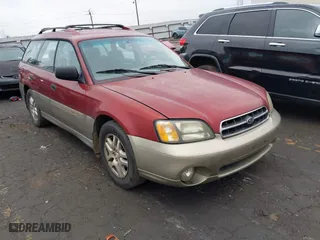 2002 Subaru Legacy Wagon Outback w/All Weather Pkg with VIN 4S3BH675527620746, listed as a IAAI auction lot 41523959 with 274,278 mi miles. Bid and sale history available at carsss.com. Image 1.
