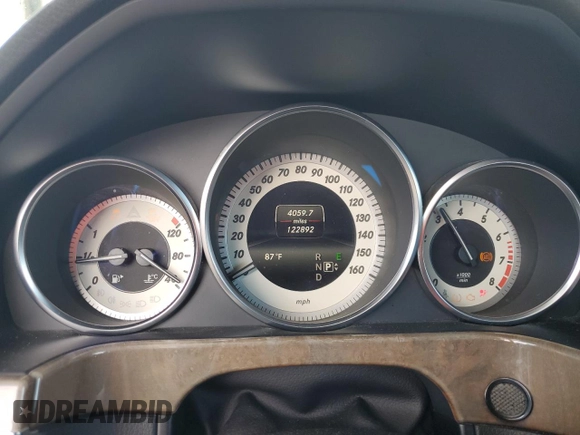 2014 Mercedes-Benz E 350 Sport with VIN WDDHF5KB7EA823075, listed as a Copart auction lot 56886345 with 122,892 mi miles and Salvage title. Bid and sale history available at DreamBid. Image 9.