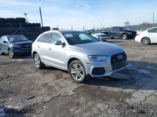 2016 Audi Q3 Premium Plus with VIN WA1EFCFS7GR006747, listed as a IAAI auction lot 41299037 with 77,820 mi miles. Bid and sale history available at carsss.com. Image 1.