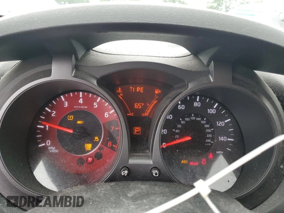 2013 Nissan Juke SL with VIN JN8AF5MV8DT228648, listed as a Copart auction lot 53455535 with Not Provided miles and Salvage Title. Bid and sale history available at DreamBid. Image 9.