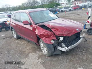 2014 BMW X3 xDrive28i with VIN 5UXWX9C53E0D23890, listed as a IAAI auction lot 42005823 with 129,564 mi miles and . Bid and sale history available at DreamBid. Image 1.