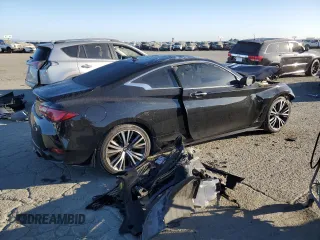 2020 Infiniti Q60 Luxe with VIN JN1EV7EK5LM340867, listed as a Copart auction lot 74390004 with 69,613 mi miles and Salvage Title. Bid and sale history available at carsss.com. Image 3.