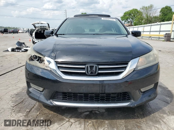 2013 Honda Accord EX-L with VIN 1HGCR2F83DA153517, listed as a Copart auction lot 54852775 with 239,223 mi miles and Salvage Title. Bid and sale history available at DreamBid. Image 5.