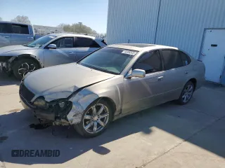 2000 Lexus GS 300 with VIN JT8BD68S9Y0093004, listed as a Copart auction lot 48386345 with 267,468 mi miles and Salvage Title. Bid and sale history available at DreamBid. Image 1.