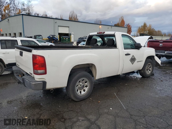 2008 GMC Sierra 1500 Work Truck with VIN 1GTEC14C18Z306686, listed as a Copart auction lot 80549224 with Not provided miles and Salvage title. Bid and sale history available at DreamBid. Image 3.