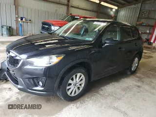 2013 Mazda CX-5 Touring with VIN JM3KE4CE6D0113909, listed as a Copart auction lot 53973355 with 117,335 mi miles and Salvage Title. Bid and sale history available at DreamBid. Image 1.