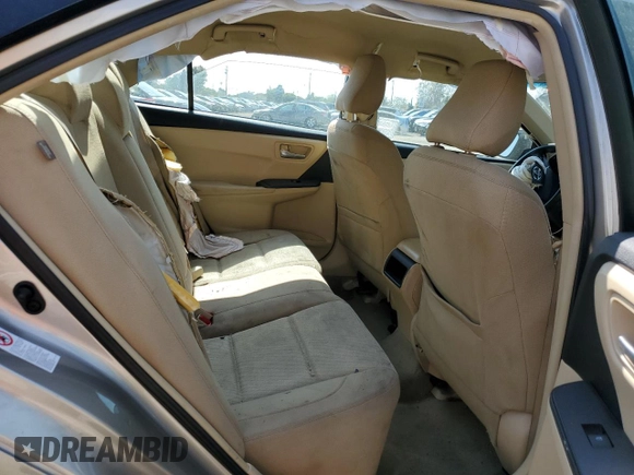 2015 Toyota Camry XLE with VIN 4T4BF1FK3FR464487, listed as a Copart auction lot 55512425 with 126,253 mi miles and Salvage Title. Bid and sale history available at carsss.com. Image 10.