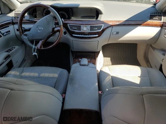 2011 Mercedes-Benz S-Class S 550 with VIN WDDNG7BB9BA373940, listed as a Copart auction lot 47596045 with 52,120 mi miles and Clean Title. Bid and sale history available at carsss.com. Image 8.