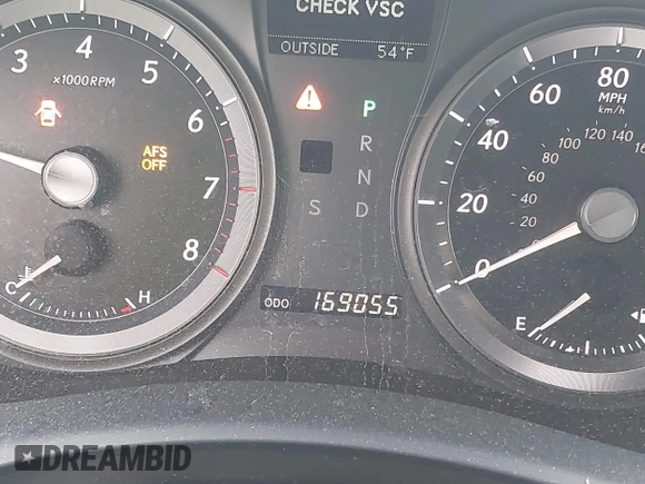 2007 Lexus ES 350 with VIN JTHBJ46G072013507, listed as a IAAI auction lot 42094868 with 169,055 mi miles. Bid and sale history available at carsss.com. Image 7.
