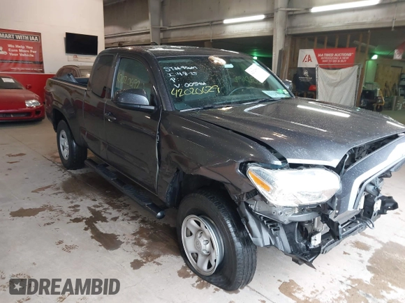 2020 Toyota Tacoma SR with VIN 3TYRX5GN5LT005461, listed as a IAAI auction lot 42020692 with 71,548 mi miles and . Bid and sale history available at DreamBid. Image 1.