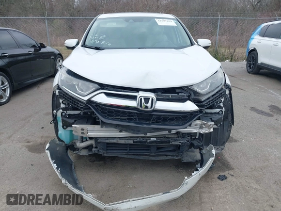 2019 Honda CR-V EX with VIN 5J6RW1H57KA005876, listed as a IAAI auction lot 41591854 with 110,960 mi miles. Bid and sale history available at carsss.com. Image 6.