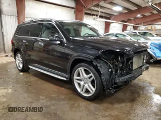 2016 Mercedes-Benz GL with VIN 4JGDF7DEXGA641512, listed as a Copart auction lot 84202604 with 89,003 mi miles and Clean Title. Bid and sale history available at carsss.com. Image 4.
