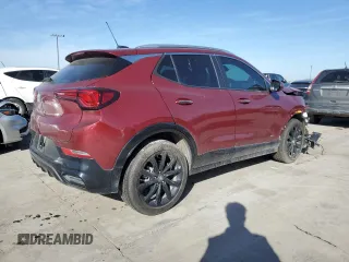 2025 Buick Encore GX Sport Touring with VIN KL4AMDSL5SB021788, listed as a Copart auction lot 50718585 with 6,597 mi miles and Salvage title. Bid and sale history available at DreamBid. Image 3.