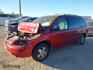2006 Dodge Grand Caravan SXT with VIN 2D4GP44L66R860380, listed as a IAAI auction lot 41821255 with 97,714 mi miles. Bid and sale history available at carsss.com. Image 2.