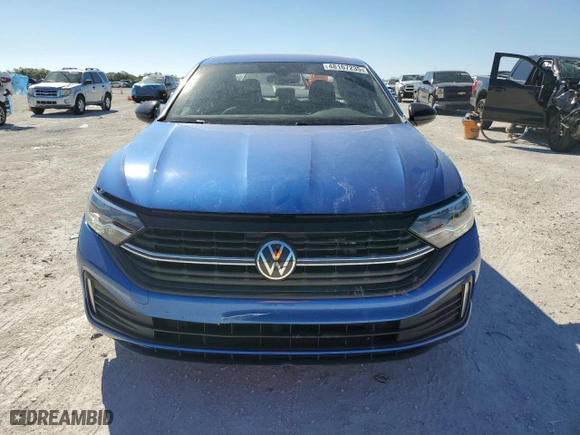 2024 Volkswagen Jetta Sport with VIN 3VWBM7BU0RM075925, listed as a Copart auction lot 48167235 with 20,284 mi miles and Non Repairable. Bid and sale history available at carsss.com. Image 5.