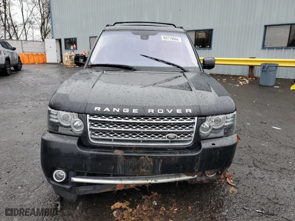 2012 Land Rover Range Rover SC with VIN SALMF1E49CA377225, listed as a Copart auction lot 84719684 with 72,098 mi miles and Salvage Title. Bid and sale history available at carsss.com. Image 5.