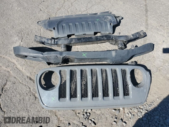 2022 Jeep Wrangler Unlimited High Tide with VIN 1C4HJXDGXNW142263, listed as a Copart auction lot 72552824 with 43,321 mi miles and Salvage Title. Bid and sale history available at DreamBid. Image 12.