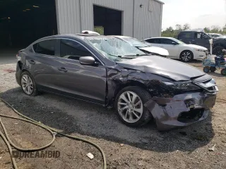2017 Acura ILX w/Premium Pkg with VIN 19UDE2F73HA015330, listed as a Copart auction lot 61098003 with 55,339 mi miles. Bid and sale history available at carsss.com. Image 4.
